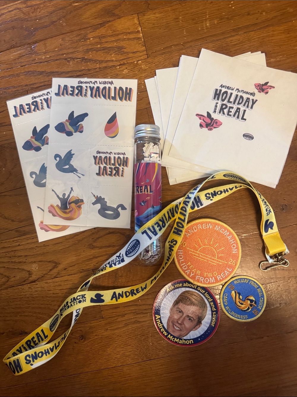 Andrew McMahon 'Holiday From Real' second sailing bundle